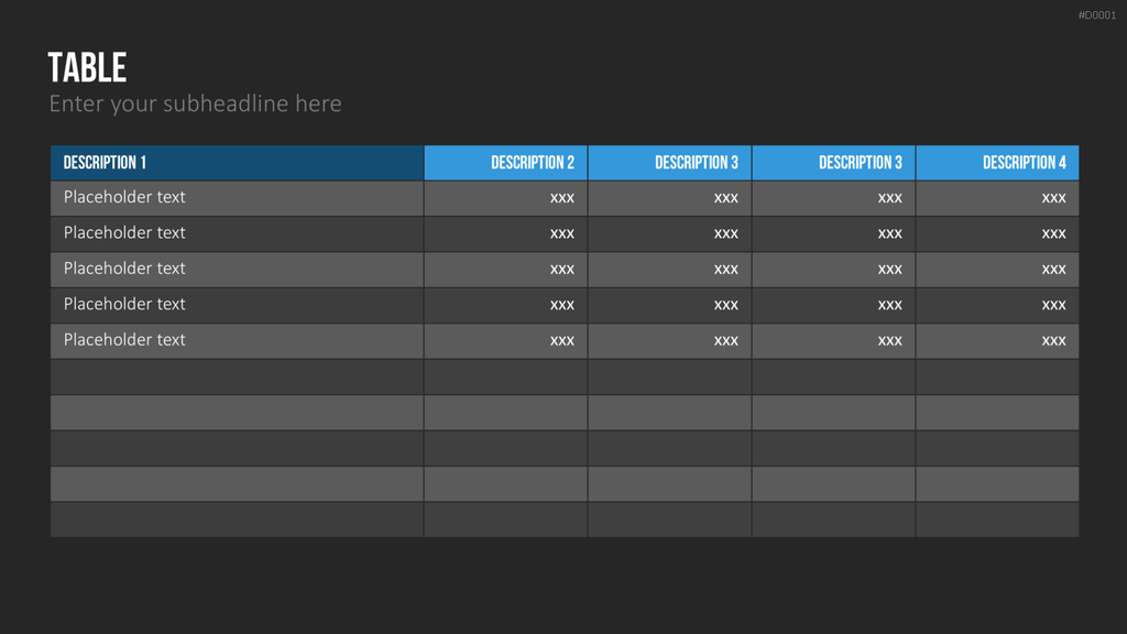 Essentials - Textlayouts PowerPoint-Vorlage
