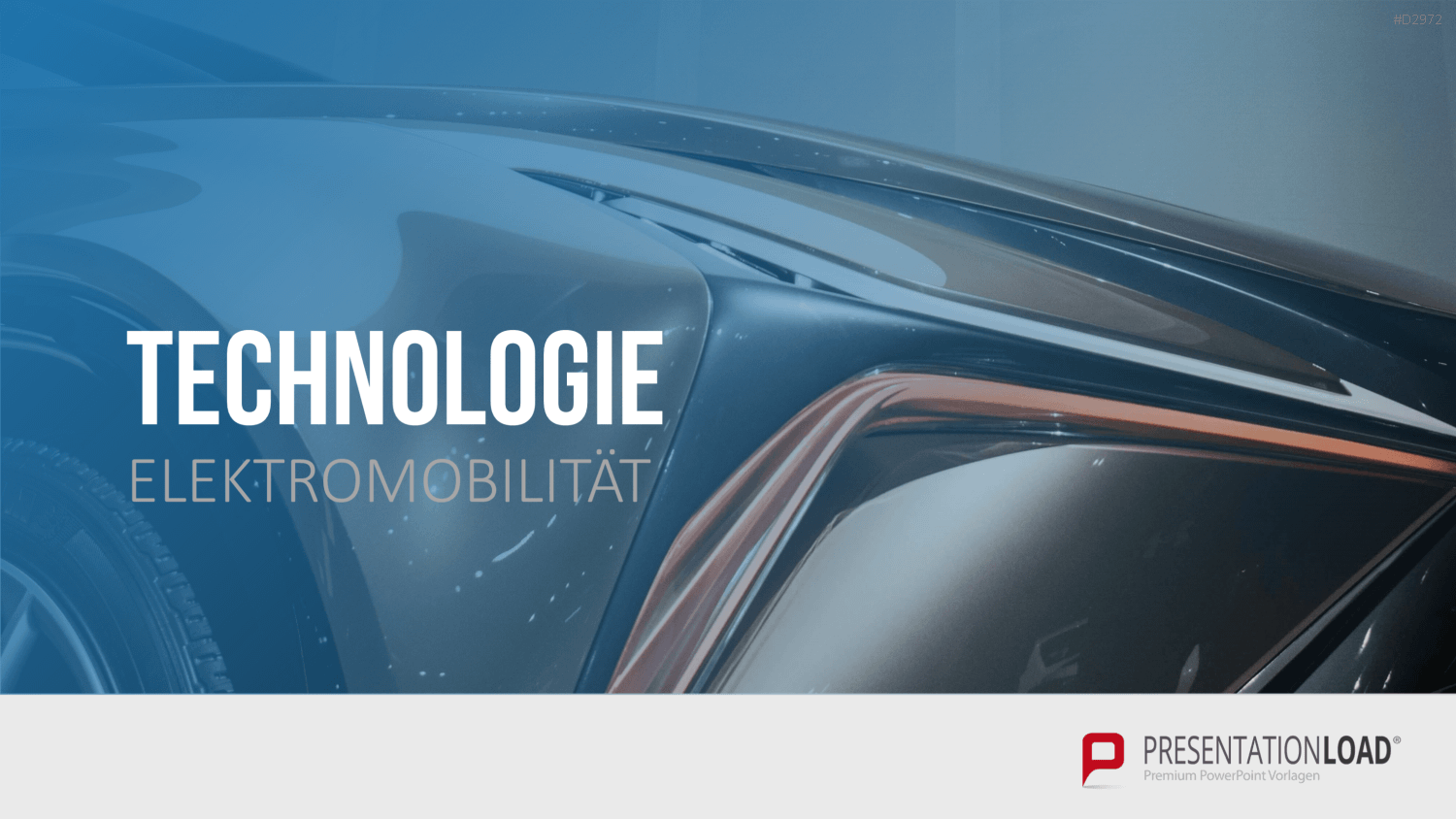 Elektromobilität PowerPoint-Vorlage