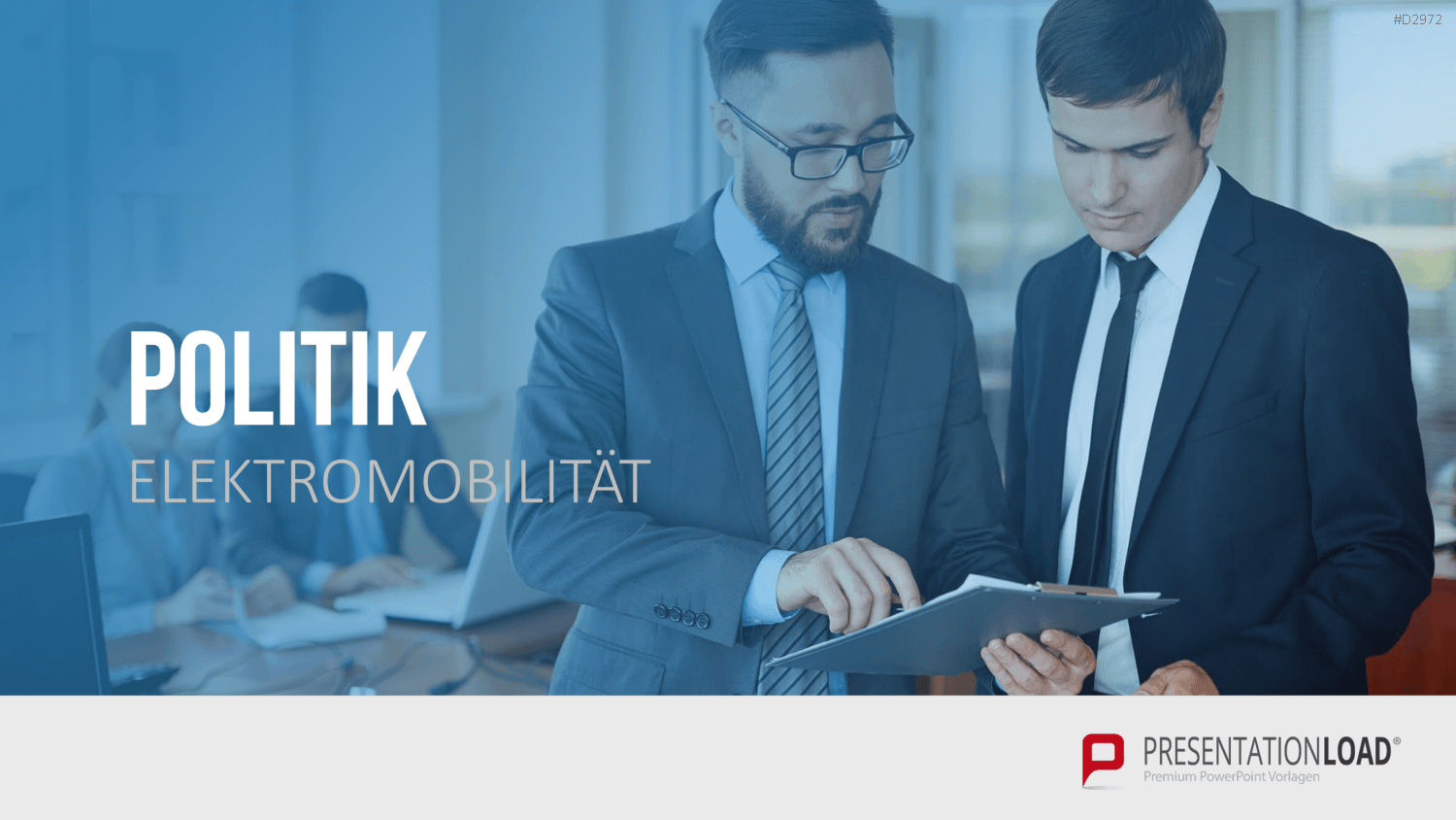 Elektromobilität PowerPoint-Vorlage
