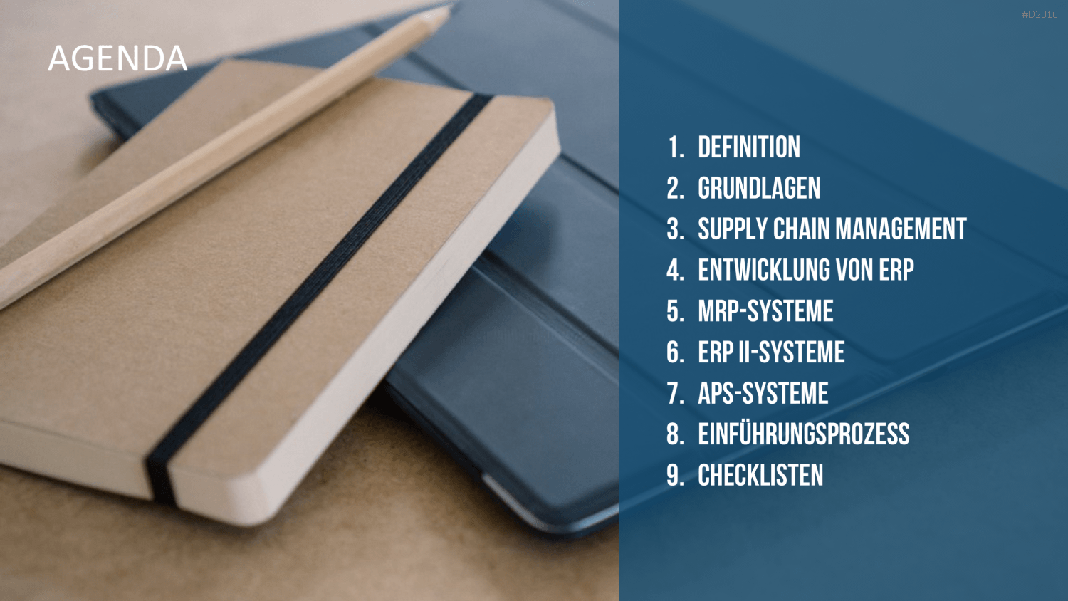 Enterprise Resource Planning PowerPoint-Vorlage