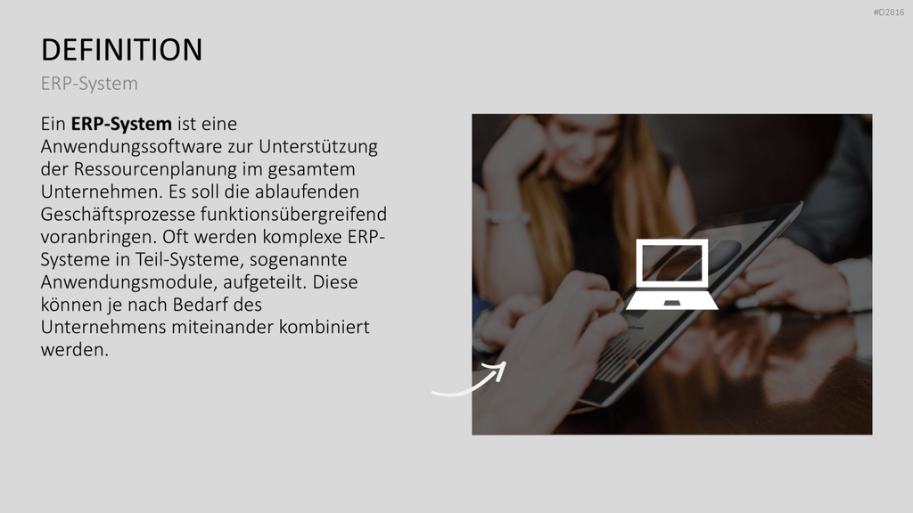 Enterprise Resource Planning PowerPoint-Vorlage