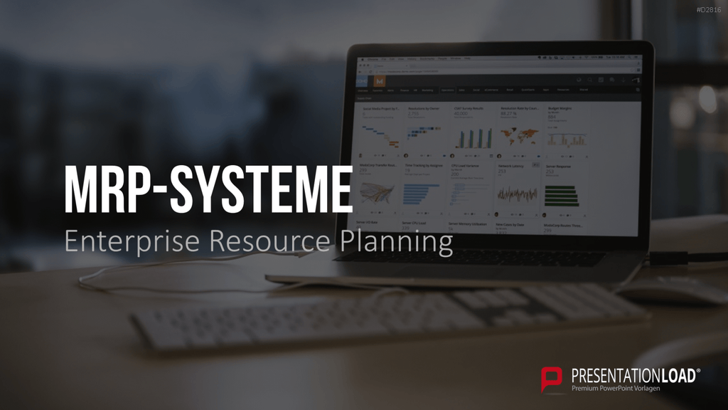 Enterprise Resource Planning PowerPoint-Vorlage