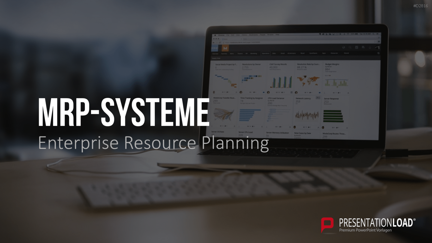 Enterprise Resource Planning PowerPoint-Vorlage