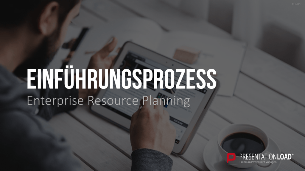 Enterprise Resource Planning PowerPoint-Vorlage