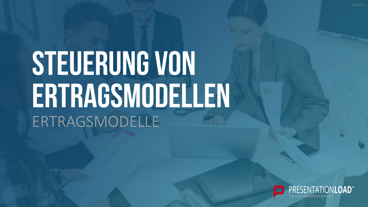 Ertragsmodelle PowerPoint-Vorlage