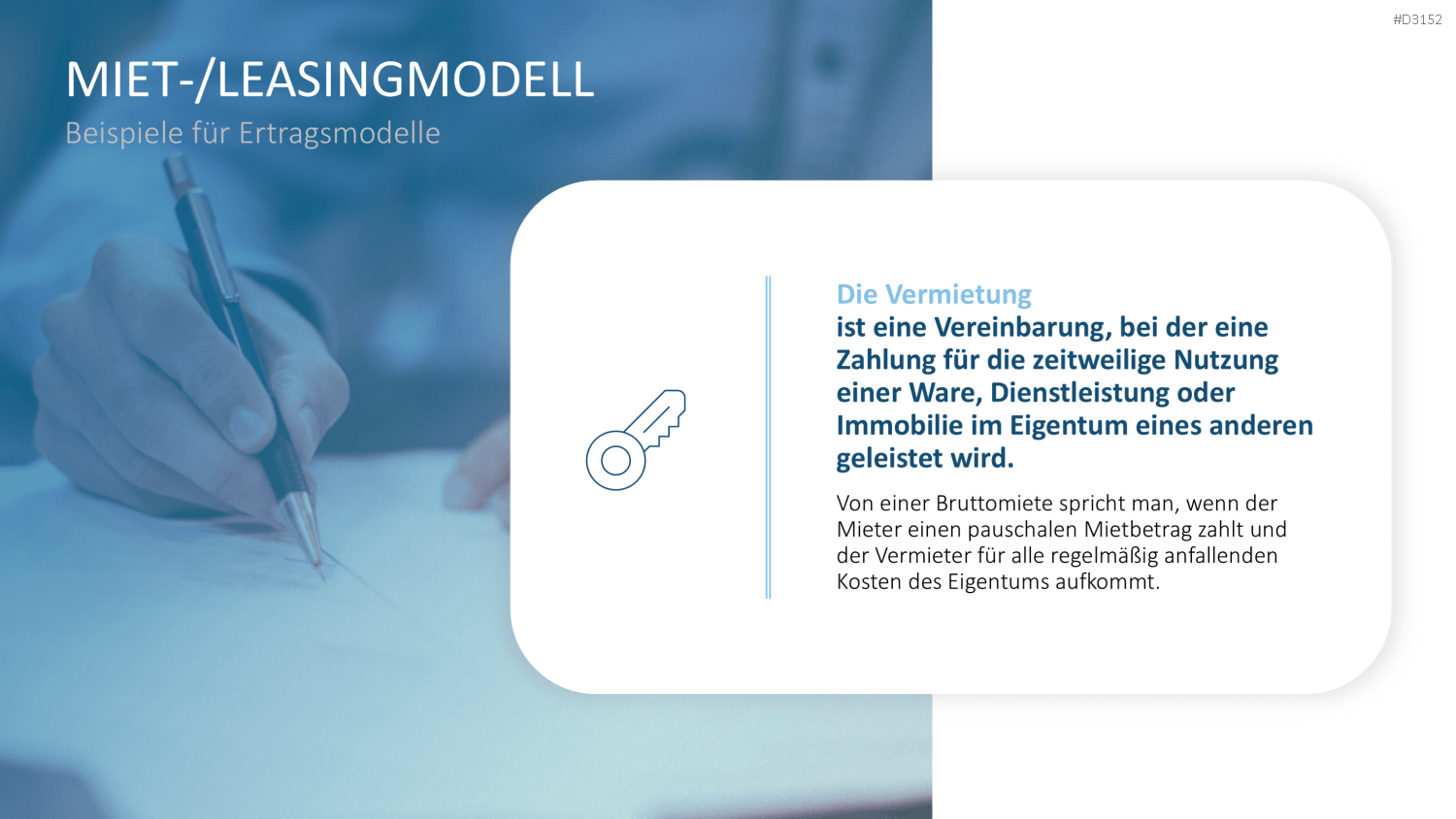Ertragsmodelle PowerPoint-Vorlage