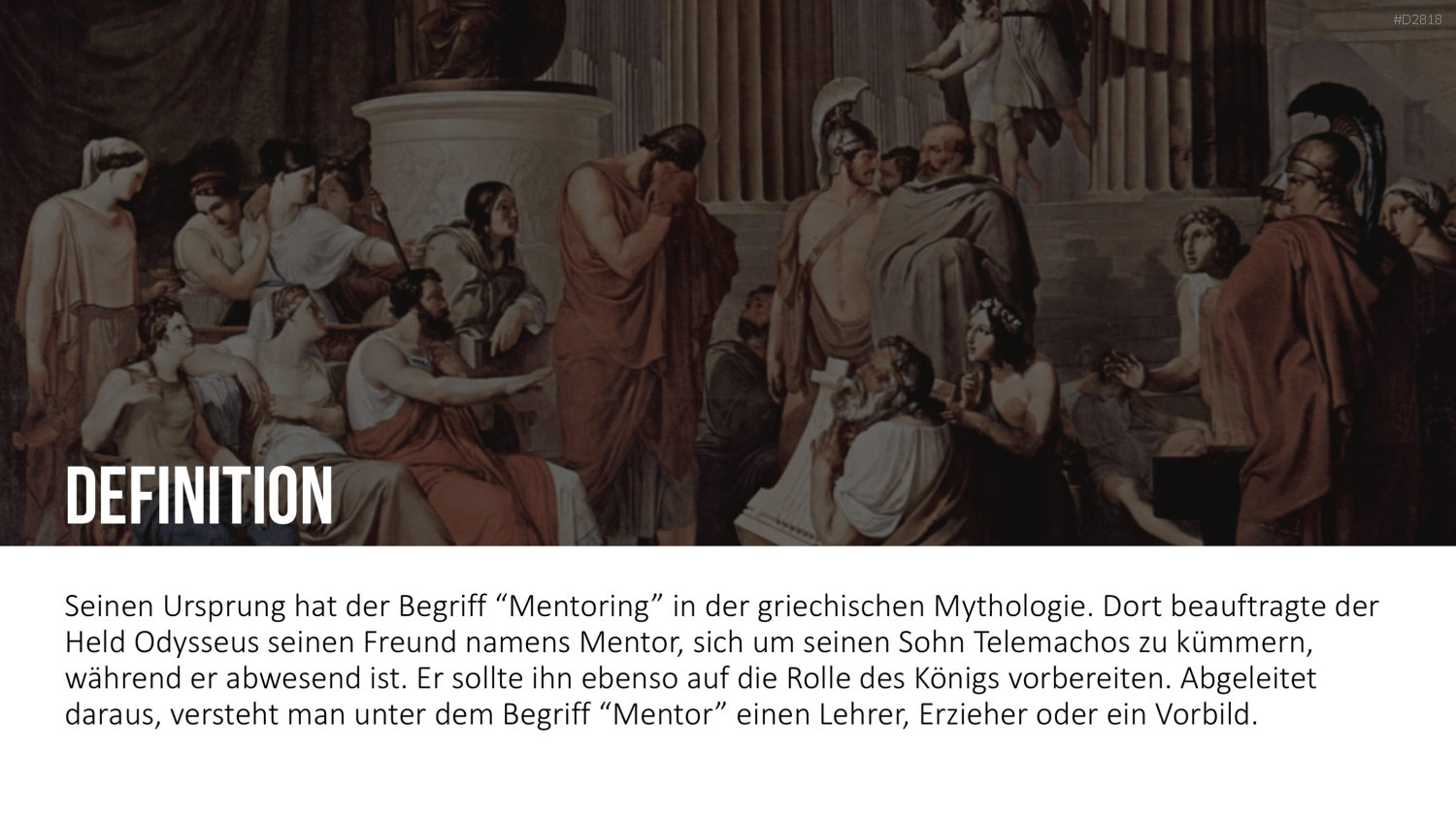 Executive Mentoring PowerPoint-Vorlage