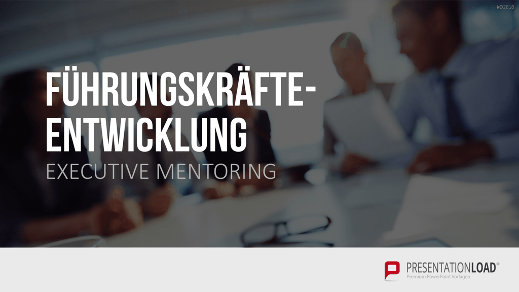 Executive Mentoring PowerPoint-Vorlage