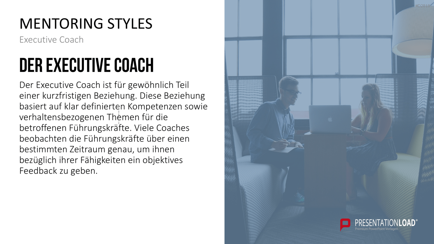 Executive Mentoring PowerPoint-Vorlage