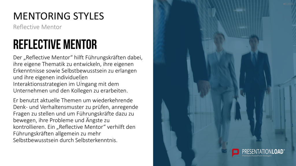 Executive Mentoring PowerPoint-Vorlage