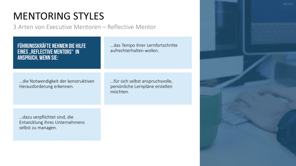 Executive Mentoring PowerPoint-Vorlage