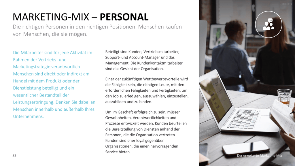 Der erweiterte Marketing-Mix | PowerPoint-Vorlage