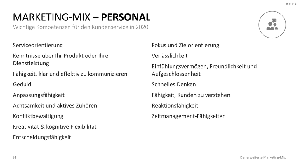 Der erweiterte Marketing-Mix | PowerPoint-Vorlage