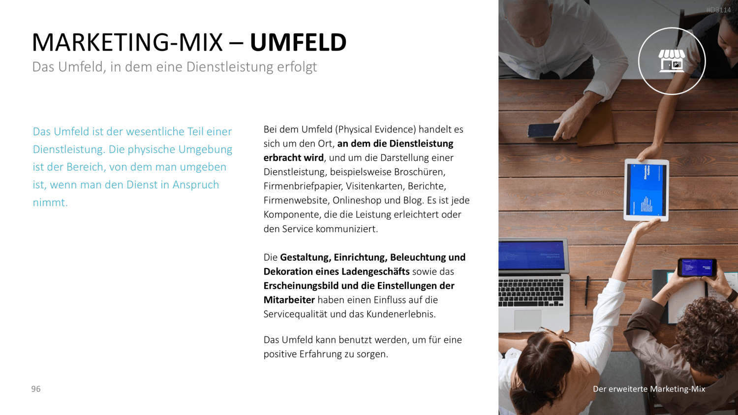 Der erweiterte Marketing-Mix | PowerPoint-Vorlage