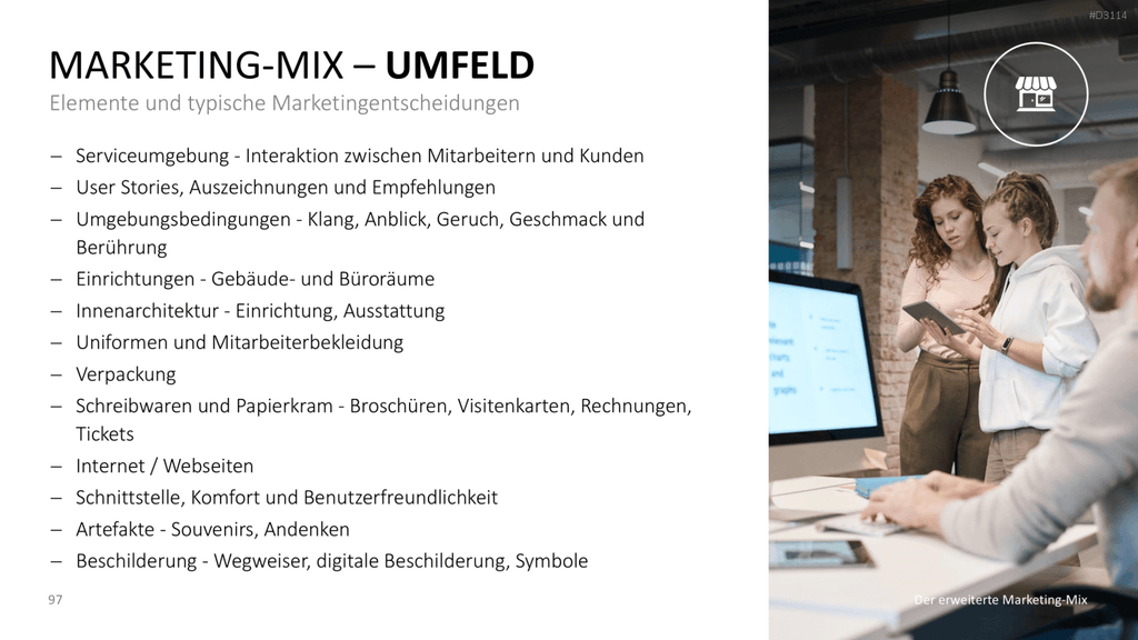 Der erweiterte Marketing-Mix | PowerPoint-Vorlage