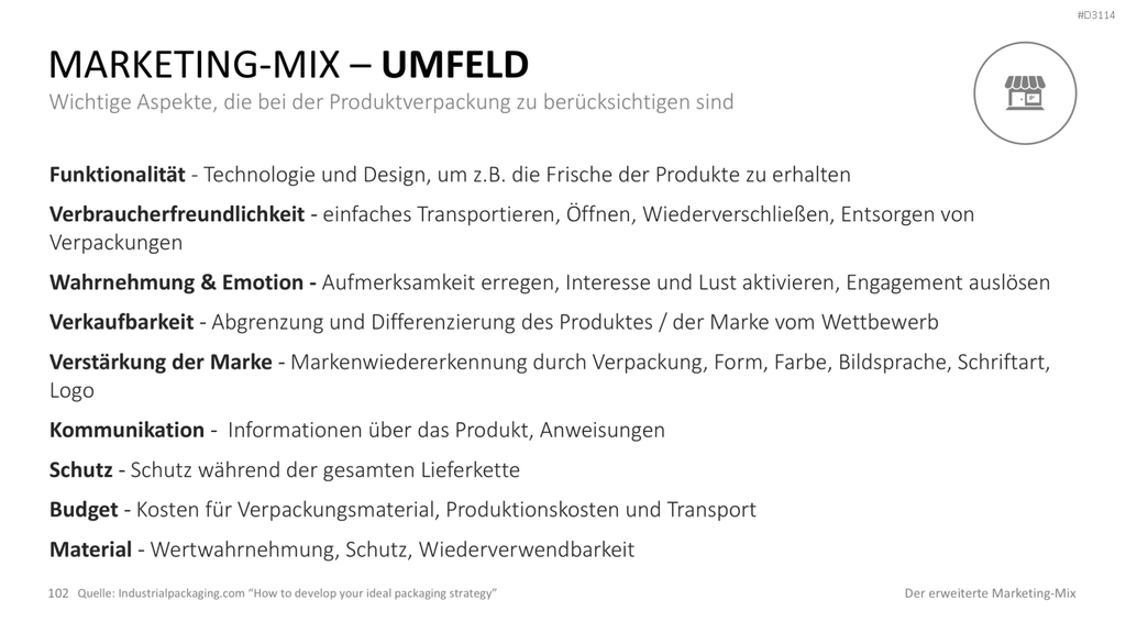 Der erweiterte Marketing-Mix | PowerPoint-Vorlage
