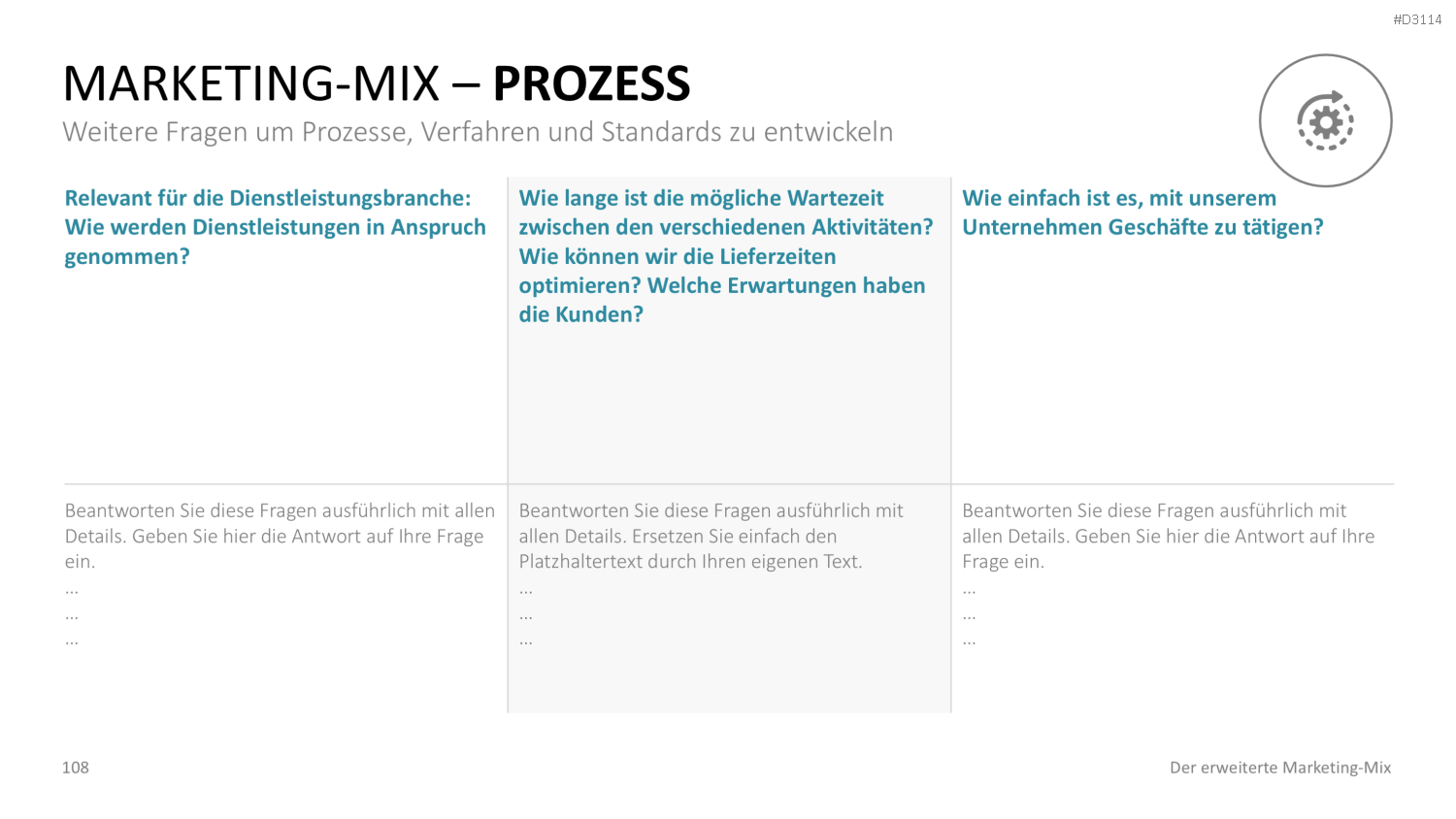 Der erweiterte Marketing-Mix | PowerPoint-Vorlage