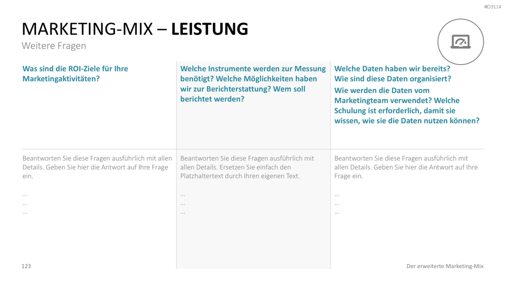 Der erweiterte Marketing-Mix | PowerPoint-Vorlage