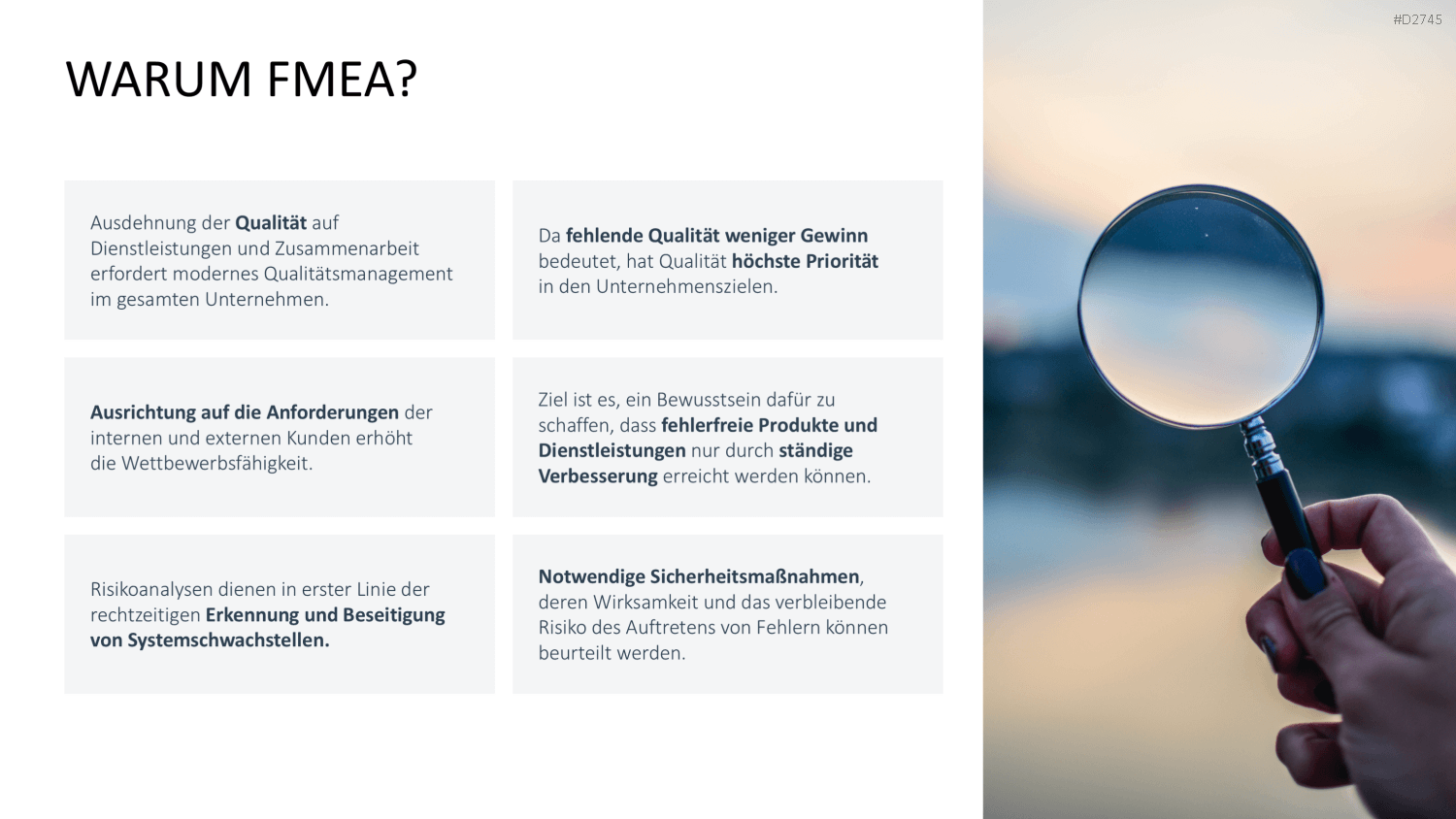 Fehler-Möglichkeits-Einfluss-Analyse (FMEA) PowerPoint-Vorlage