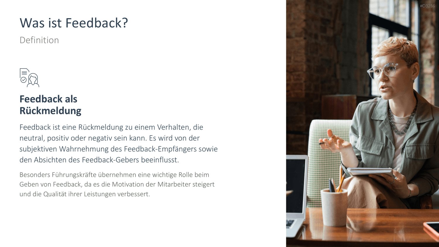 Feedback PowerPoint-Vorlage