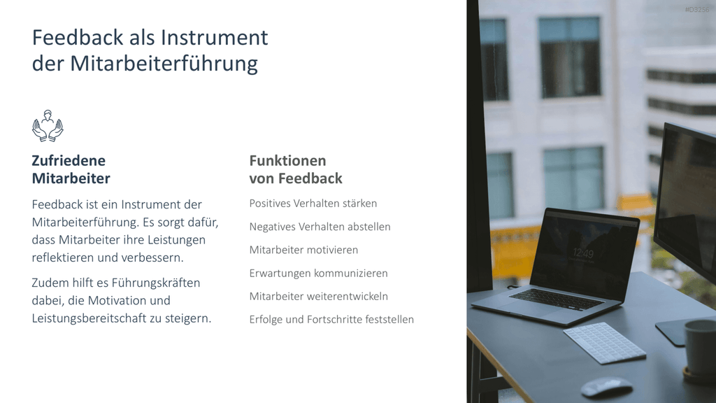 Feedback PowerPoint-Vorlage