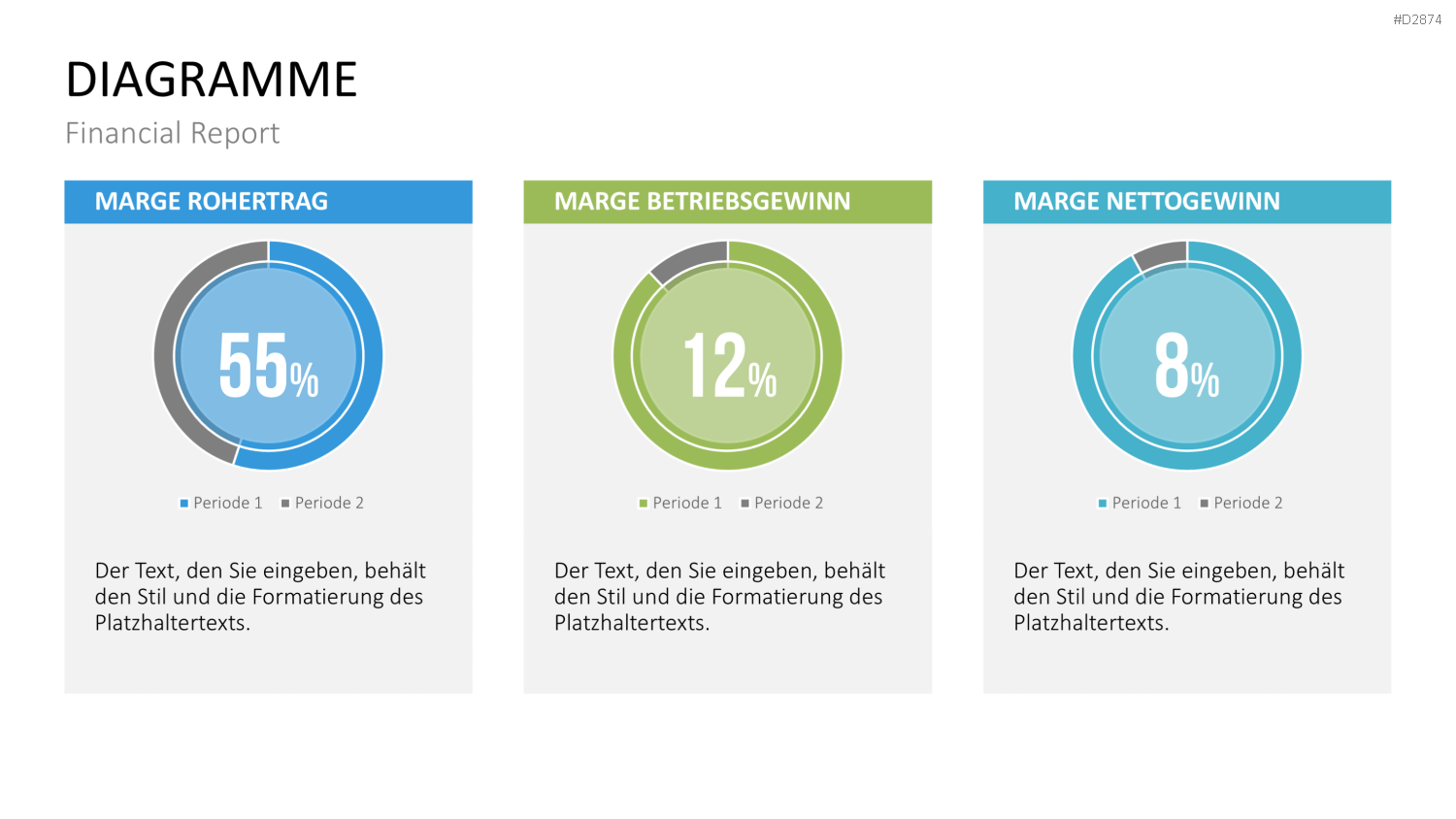 Financial Report PowerPoint-Vorlage