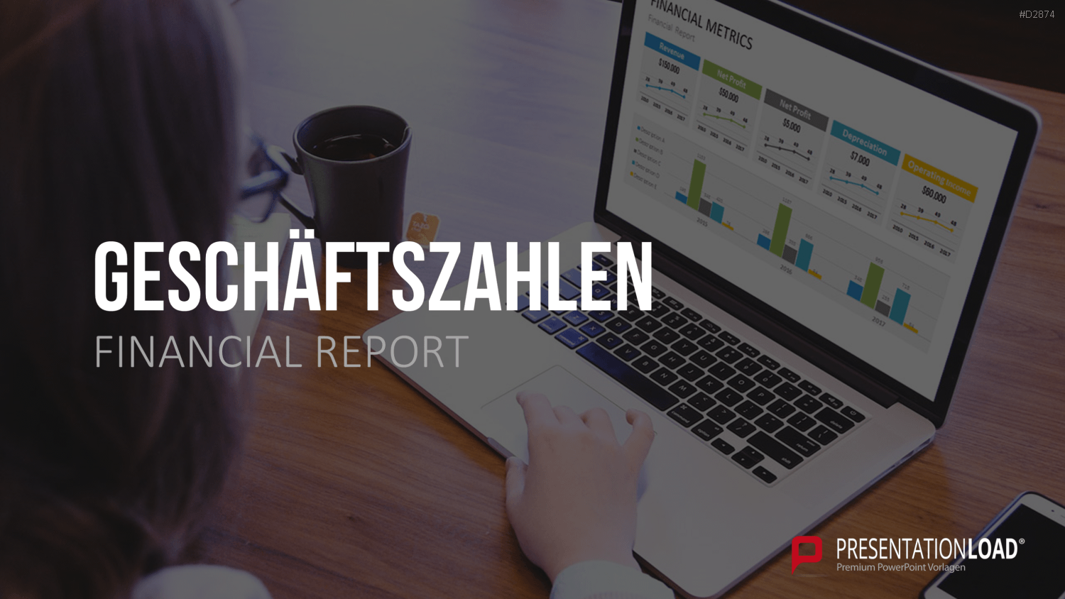 Financial Report PowerPoint-Vorlage