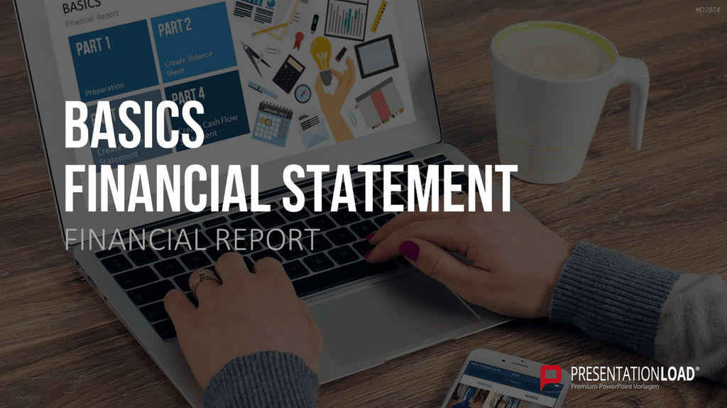 Financial Report PowerPoint-Vorlage