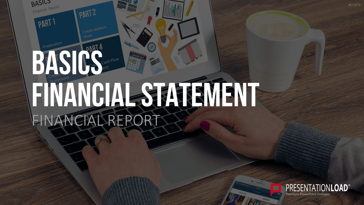 Financial Report PowerPoint-Vorlage