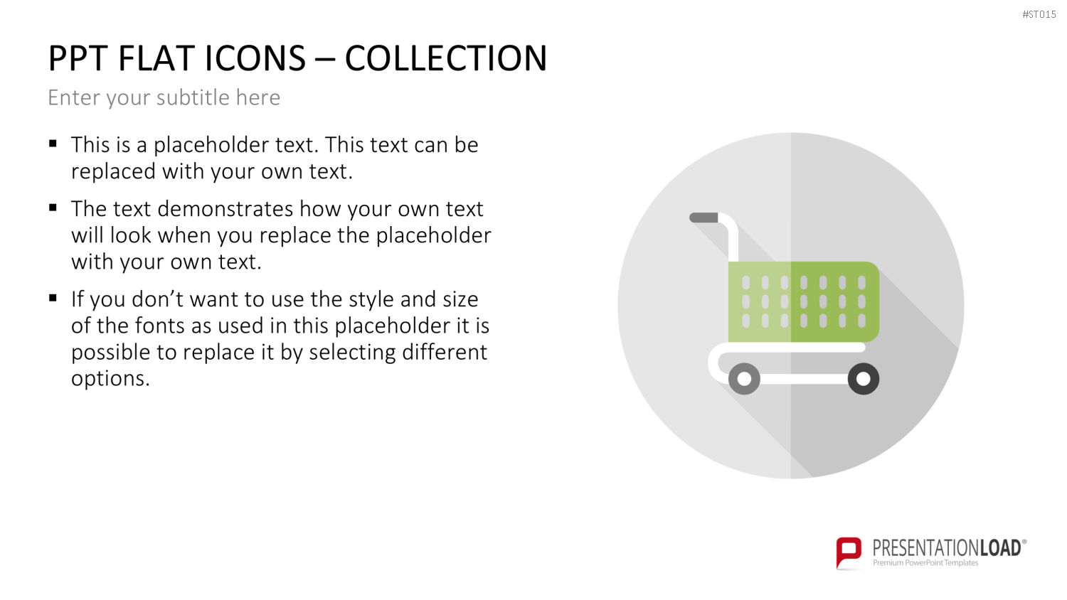 Flat Design - Icons Collection PowerPoint-Vorlage