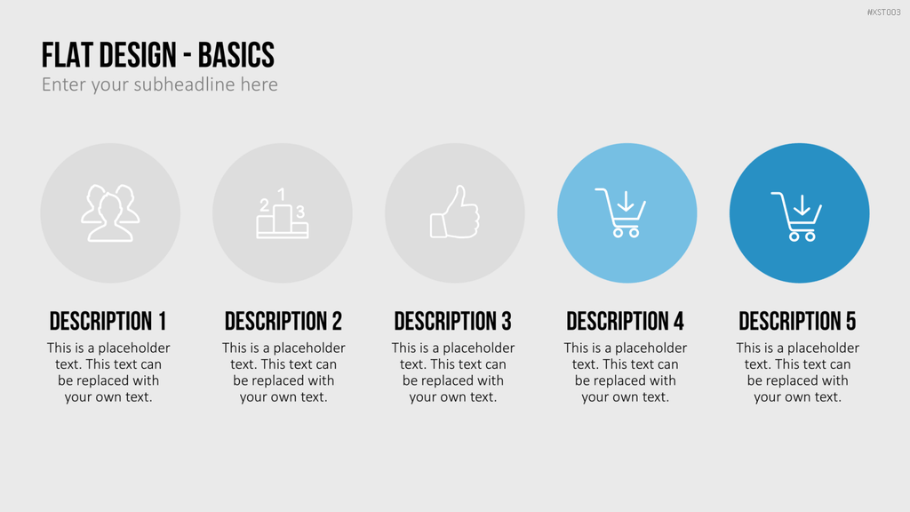 Flat Design - Bundle 1 PowerPoint-Vorlage