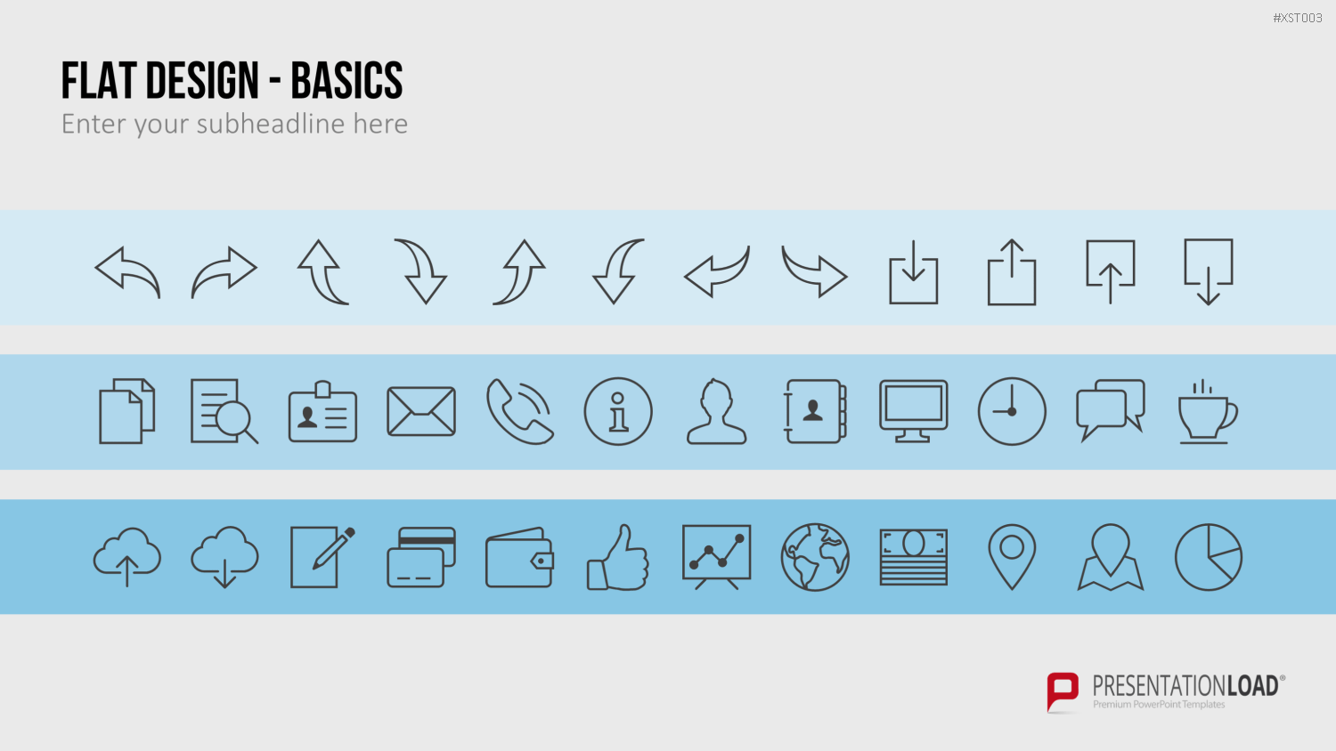 Flat Design - Bundle 1 PowerPoint-Vorlage