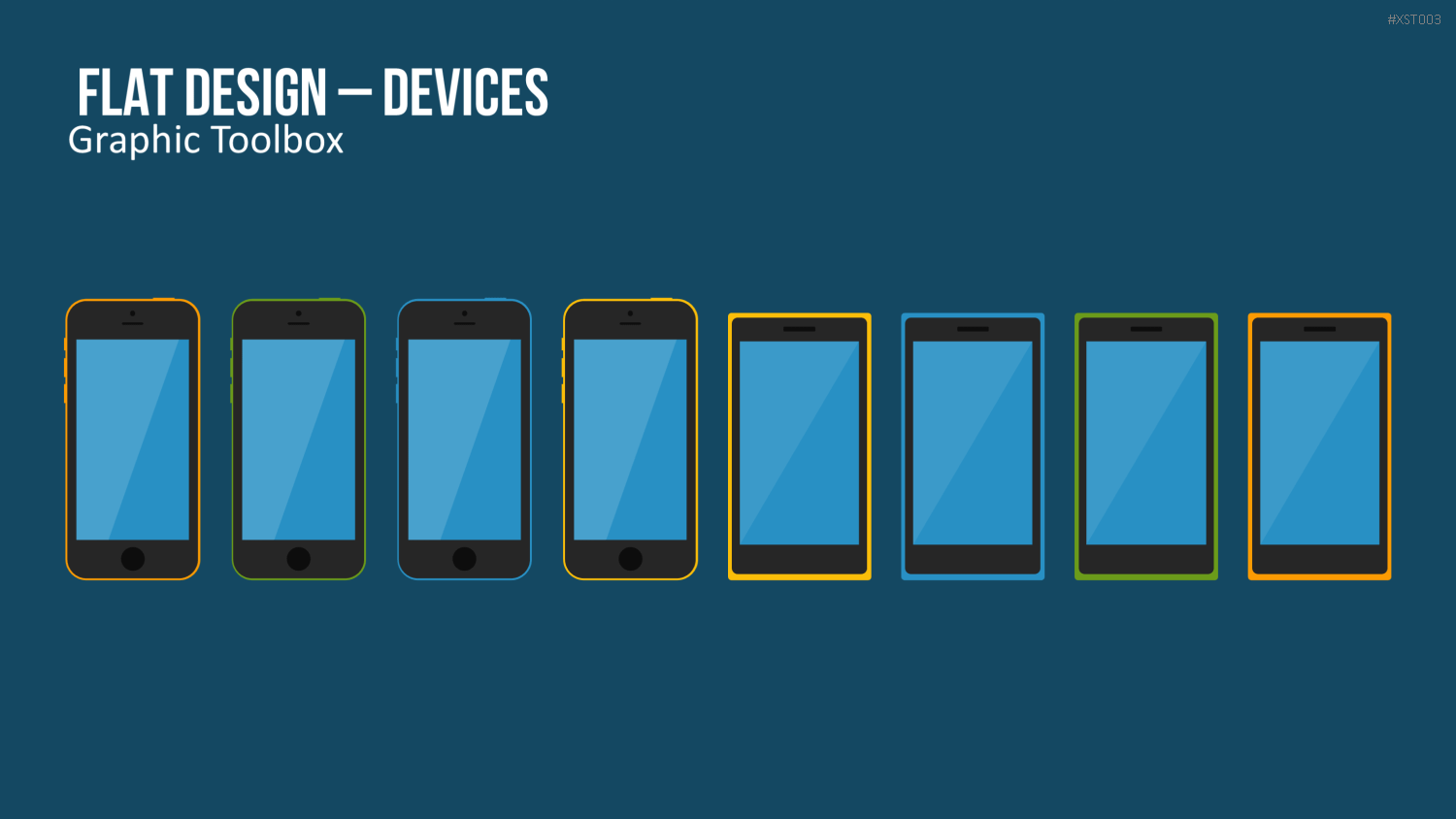 Flat Design - Bundle 1 PowerPoint-Vorlage