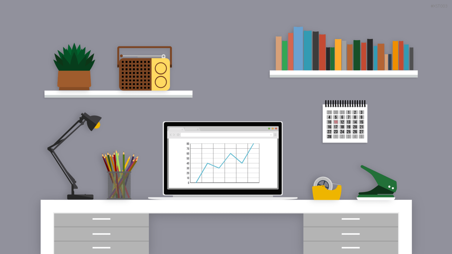 Flat Design - Bundle 1 PowerPoint-Vorlage