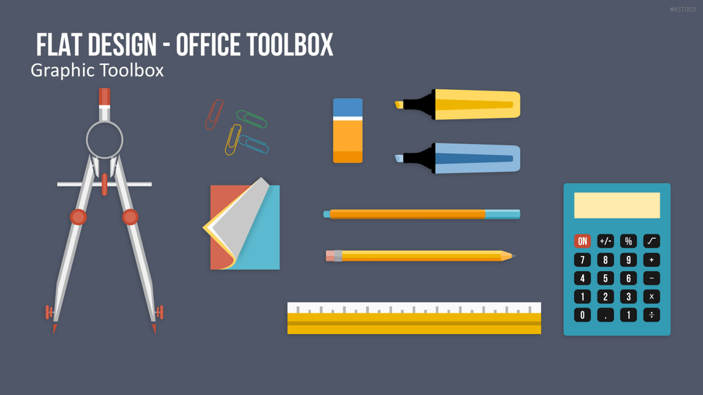 Flat Design - Bundle 1 PowerPoint-Vorlage