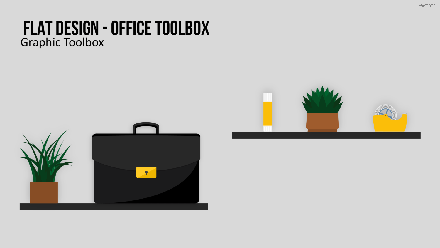Flat Design - Bundle 1 PowerPoint-Vorlage