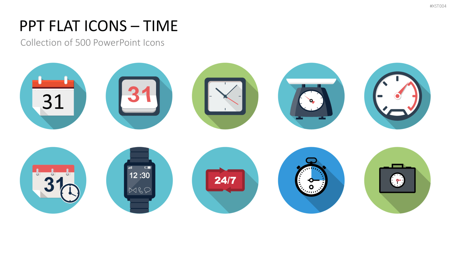 Flat Design - Bundle 2 PowerPoint-Vorlage