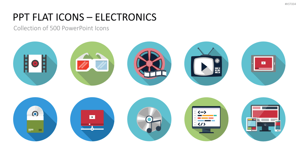 Flat Design - Bundle 2 PowerPoint-Vorlage