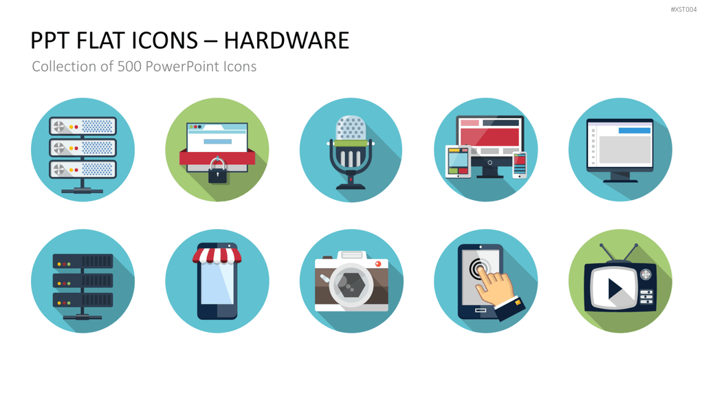 Flat Design - Bundle 2 PowerPoint-Vorlage