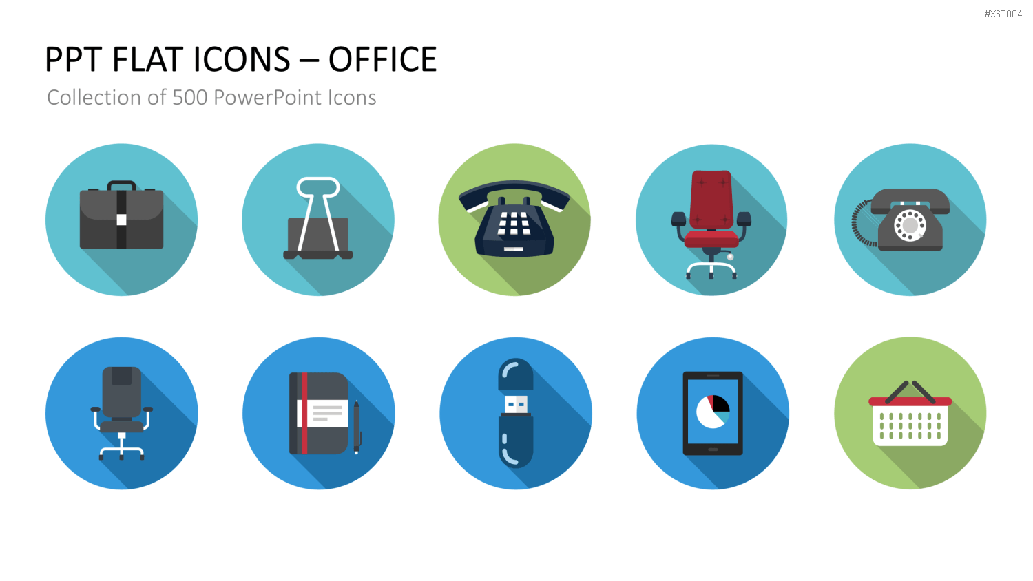 Flat Design - Bundle 2 PowerPoint-Vorlage