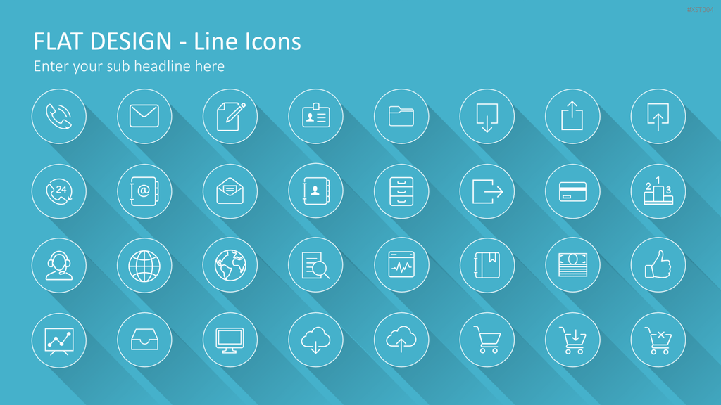 Flat Design - Bundle 2 PowerPoint-Vorlage