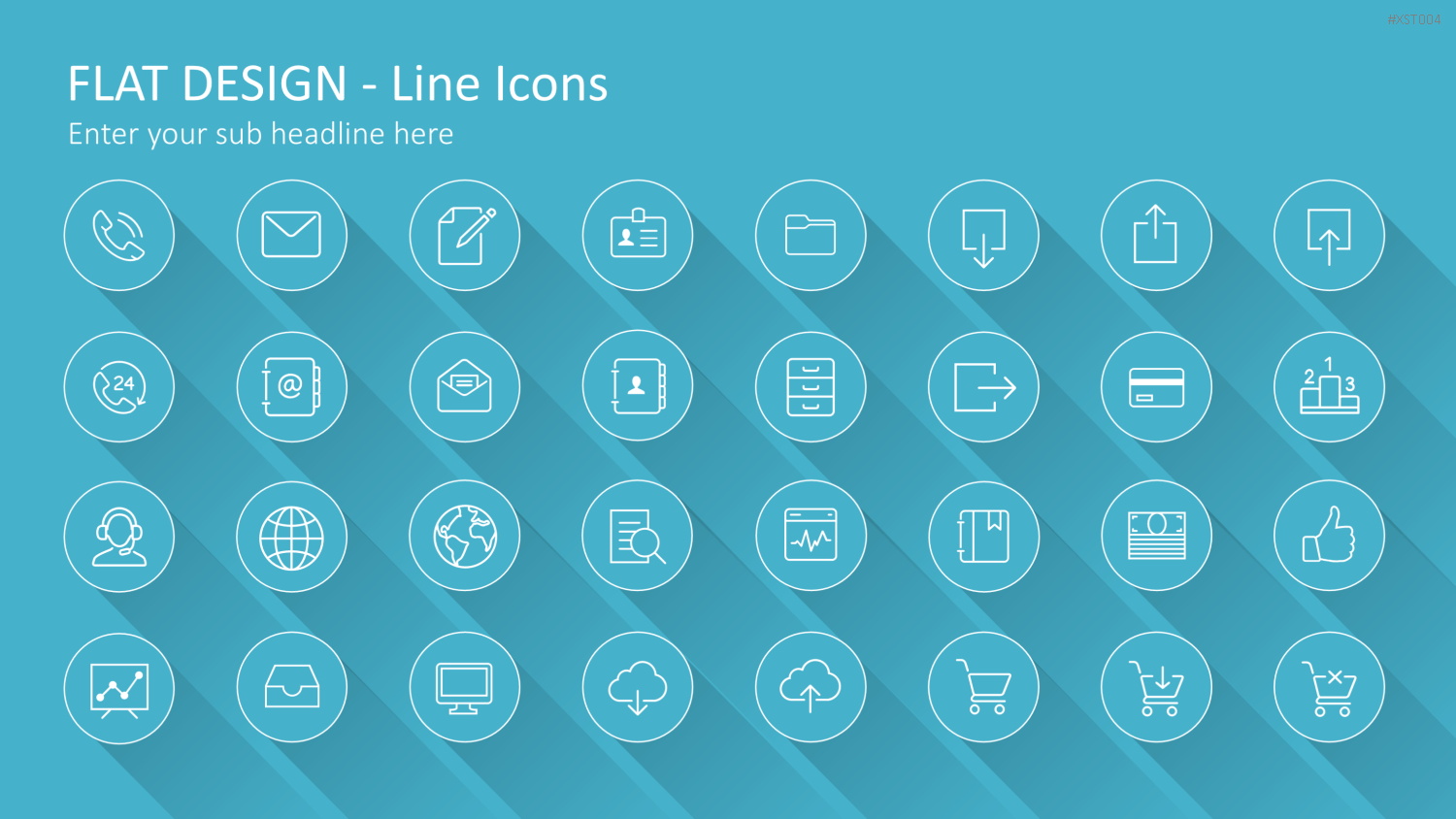 Flat Design - Bundle 2 PowerPoint-Vorlage