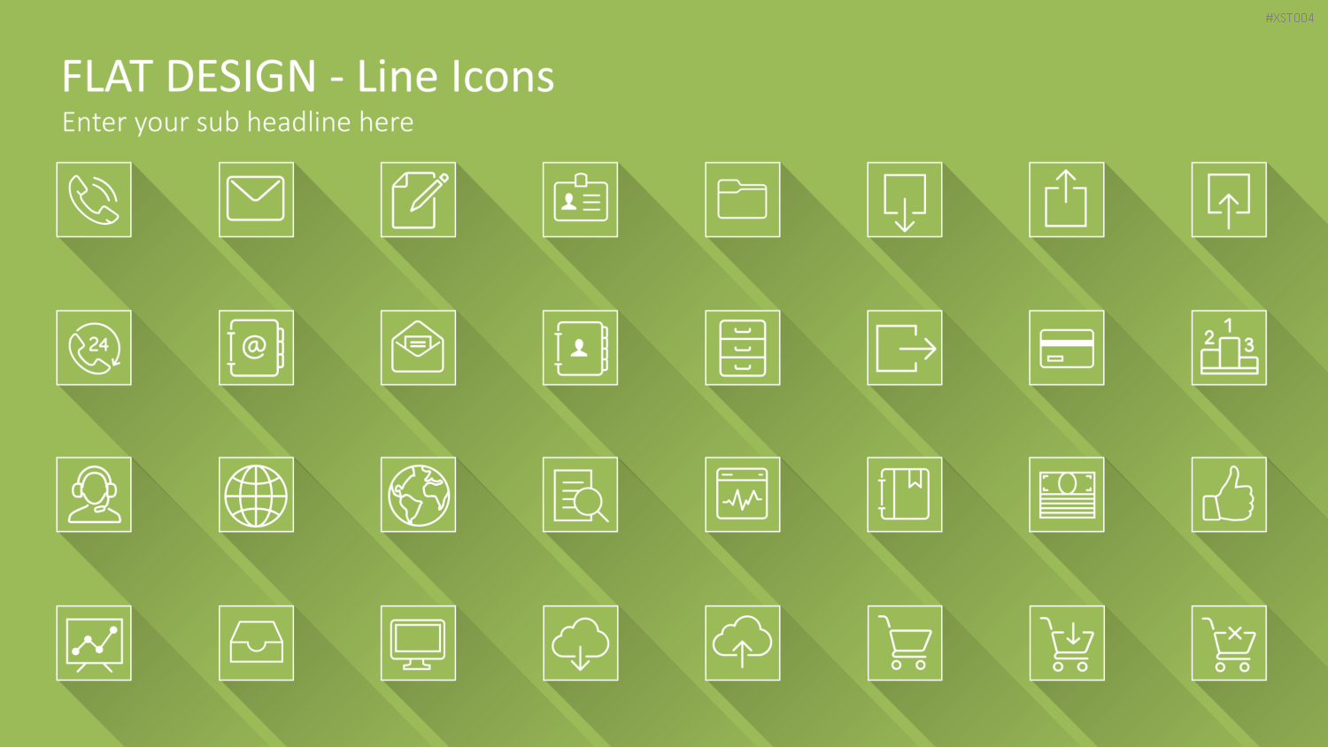 Flat Design - Bundle 2 PowerPoint-Vorlage