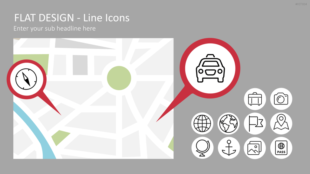 Flat Design - Bundle 2 PowerPoint-Vorlage