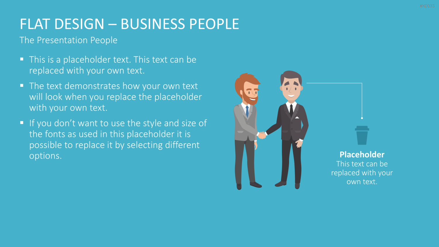 Flat Design – Presentation People Bundle PowerPoint-Vorlage