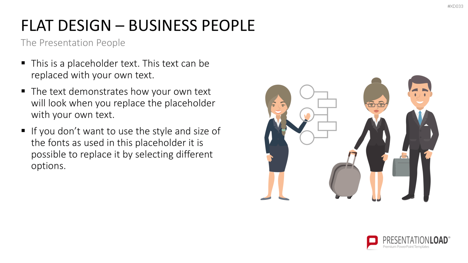Flat Design – Presentation People Bundle PowerPoint-Vorlage