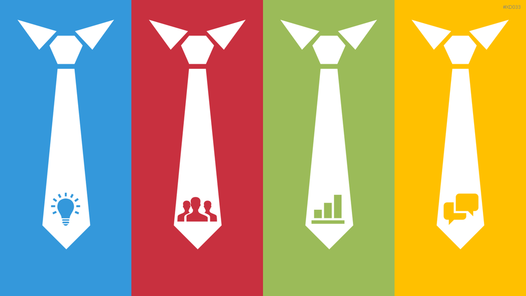 Flat Design – Presentation People Bundle PowerPoint-Vorlage
