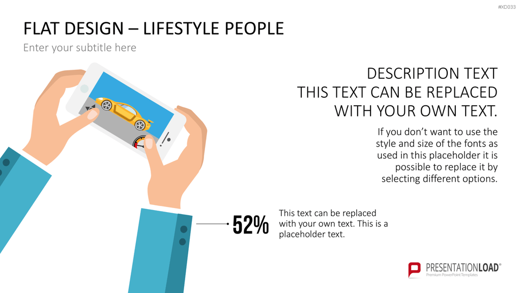 Flat Design – Presentation People Bundle PowerPoint-Vorlage