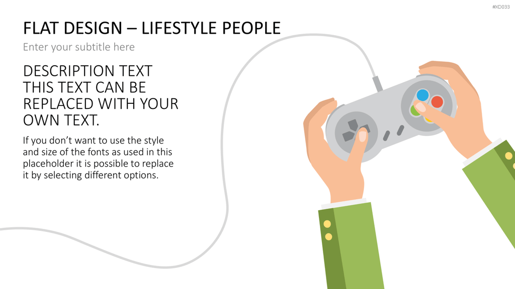 Flat Design – Presentation People Bundle PowerPoint-Vorlage