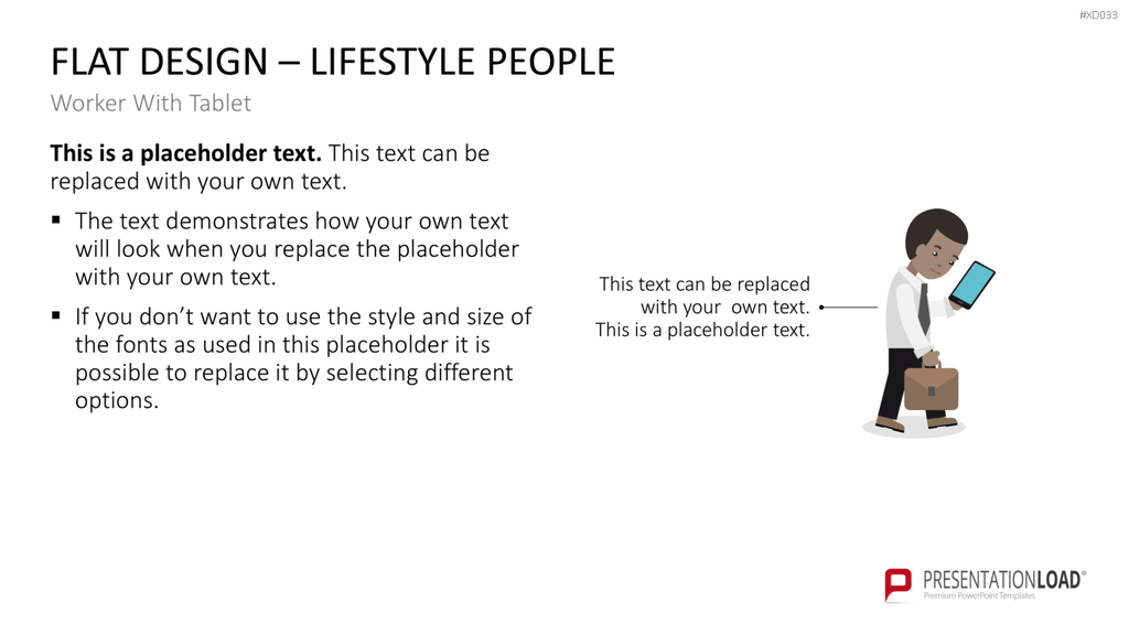Flat Design – Presentation People Bundle PowerPoint-Vorlage